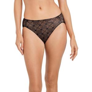 Jockey Women’s Underwear No Panty Line Promise Tactel Hi Cut(Fawning Almond Geo)