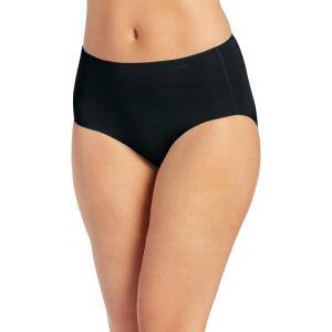 Jockey Women’s Underwear No Panty Line Promise Tactel Hip Brief(Black)