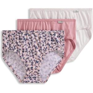 Jockey Women’s Underwear Plus Size Elance Hipster – 3 Pack(Cosmetic Pink)