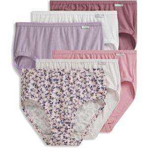Jockey Women’s Underwear Plus Size Elance Hipster – 6 Pack(Cosmetic Pink)