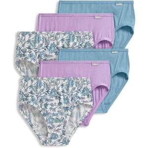 Jockey Women’s Underwear Plus Size Elance Hipster – 6 Pack(Wyndham Floral)