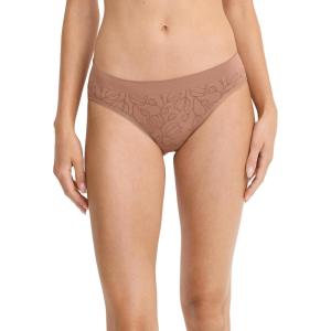 Jockey Women’s Underwear Seamfree Bikini(Almond Jacquard)