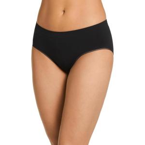 Jockey Women’s Underwear Seamfree Chill Hipster(Black)
