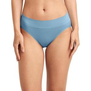 Jockey Women’s Underwear Seamfree Comfort Waist Hi-Cut(Coastline)