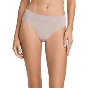 Jockey Women’s Underwear Seamfree Comfort Waist Hi-Cut(Grey Seed)