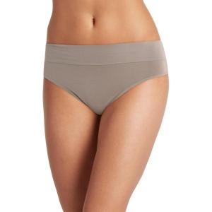 Jockey Women’s Underwear Seamfree Comfort Waist Thong(Grey Seed)