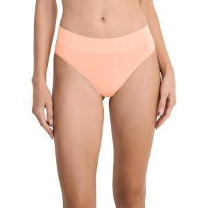 Jockey Women’s Underwear Seamfree Comfort Waist Thong(Peach Smoothie)