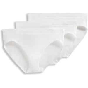 Jockey Women’s Underwear Seamfree Hi-Cut – 3 Pack(White)