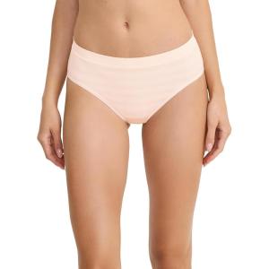 Jockey Women’s Underwear Seamfree Hi-Cut(Peach Ice Stripe)
