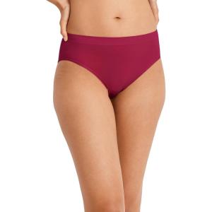 Jockey Women’s Underwear Seamfree Hi-Cut(Red Pear)