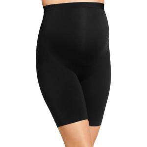 Jockey Women’s Underwear Skimmies Seamfree Maternity Slipshort(Black)