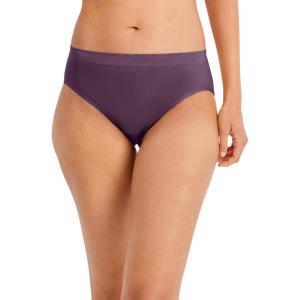 Jockey Women’s Underwear Smooth & Shine Seamfree Hipster(Cherry Wine)