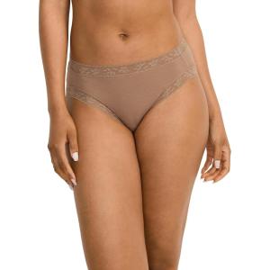Jockey Women’s Underwear Soft Stretch Lace Supersoft Hi Cut(Almond)