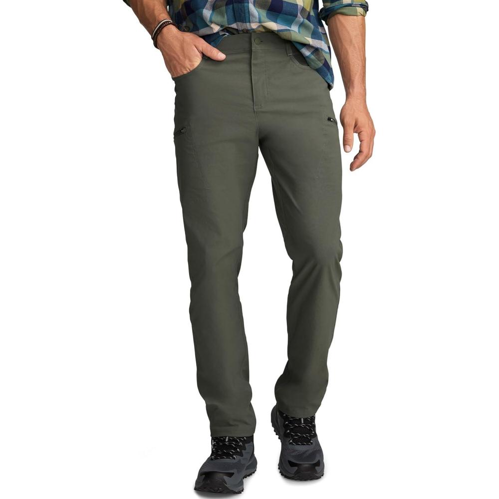 imageJockey Outdoors Mens Casualwear Lightweight Utility PantBrunswick Green