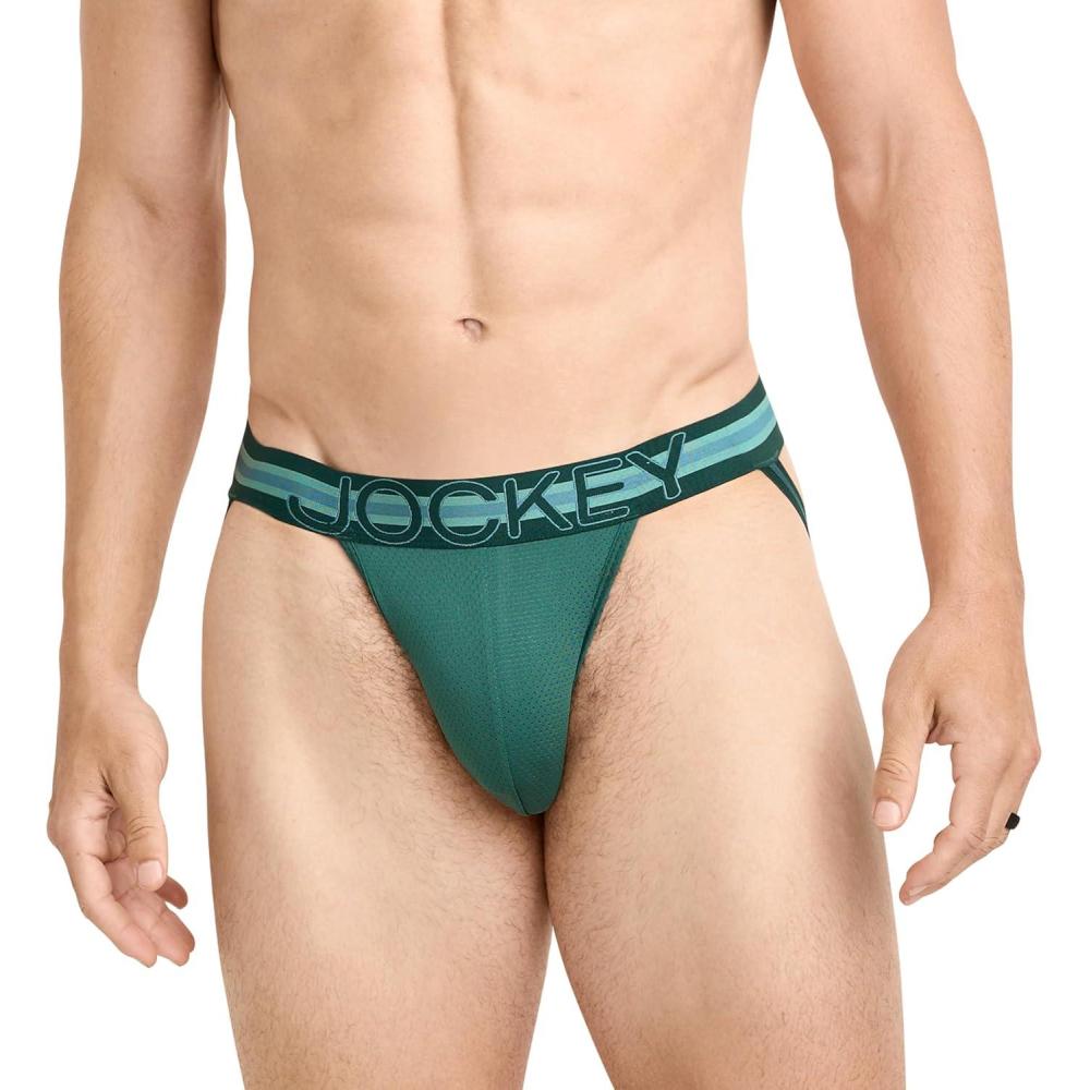 imageJockey Sport Mens Underwear Stability Pouch Microfiber Jock StrapAmazon