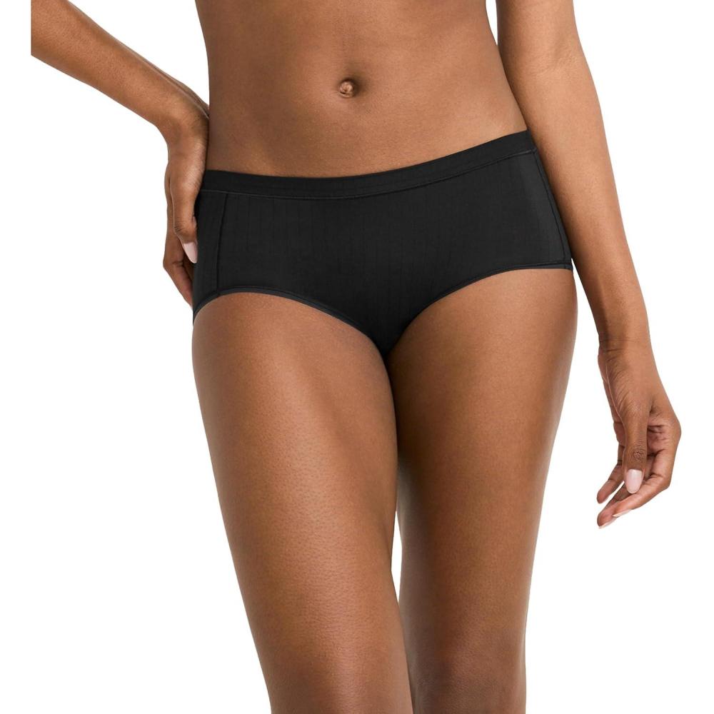 imageJockey Womens Underwear Light ampamp Airy HipsterBlack
