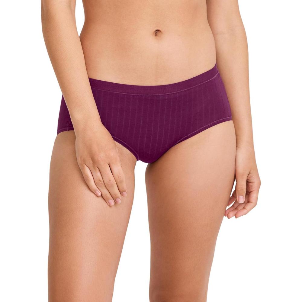 imageJockey Womens Underwear Light ampamp Airy HipsterVintage Plum