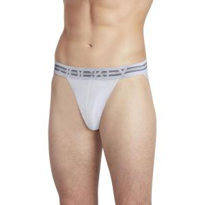 Jockey Sport Men’s Underwear Stability Pouch Microfiber Jock Strap(Diamond White)