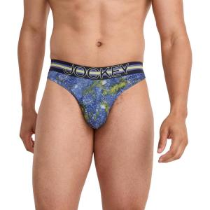 Jockey Sport Men’s Underwear Stability Pouch Microfiber Thong(Foaming)