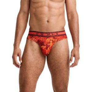 Jockey Sport Men’s Underwear Stability Pouch Microfiber Thong(Washed Slate)