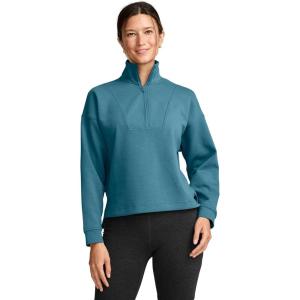 Jockey Women’s Activewear EVERACTIVE 1/2 Zip Pullover(Curious Teal)