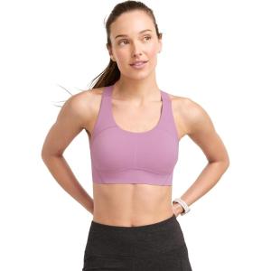 Jockey Women’s Bra Contour Hold Mid Impact Racerback Sports Bra(Beloved)