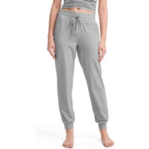 Jockey Women’s Sleepwear Organic Cotton Stretch Jogger(Grey Heather)