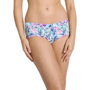Jockey Women’s Underwear Cotton Stretch Hipster(Cool Artistic Palm)