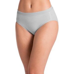 Jockey Women’s Underwear Cotton Stretch Hipster(Grey Heather)