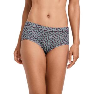Jockey Women’s Underwear Cotton Stretch Hipster(Modern Fanning Leaf)