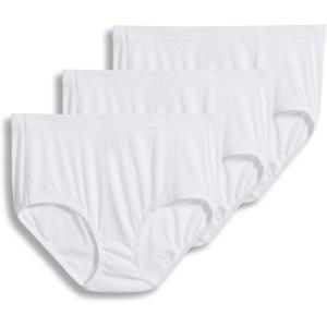 Jockey Women’s Underwear Elance Breathe Brief – 3 Pack(White)