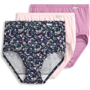 Jockey Women’s Underwear Elance Brief – 3 Pack(Beloved Pink)