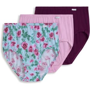 Jockey Women’s Underwear Elance Brief – 3 Pack(Blushberry)
