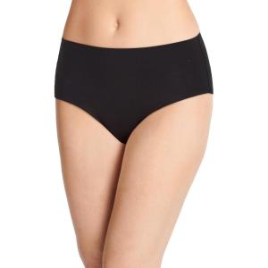 Jockey Women’s Underwear Invisible Edge Microfiber Brief(Black)