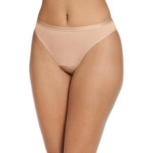 Jockey Women’s Underwear Worry Free Cotton Stretch Light Absorbency Thong(Light)