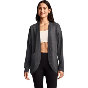 Jockey Women’s Activewear EVERACTIVE Cardigan(Black Heather)