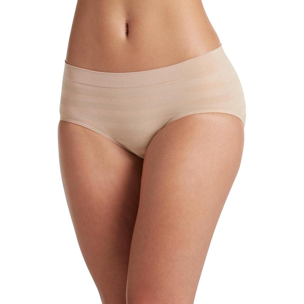 imageJockey Womens Underwear Matte amp Shine Seamfree HipsterLight