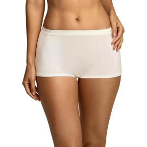 Jockey Women’s Underwear Light & Airy Boyshort(Bone)