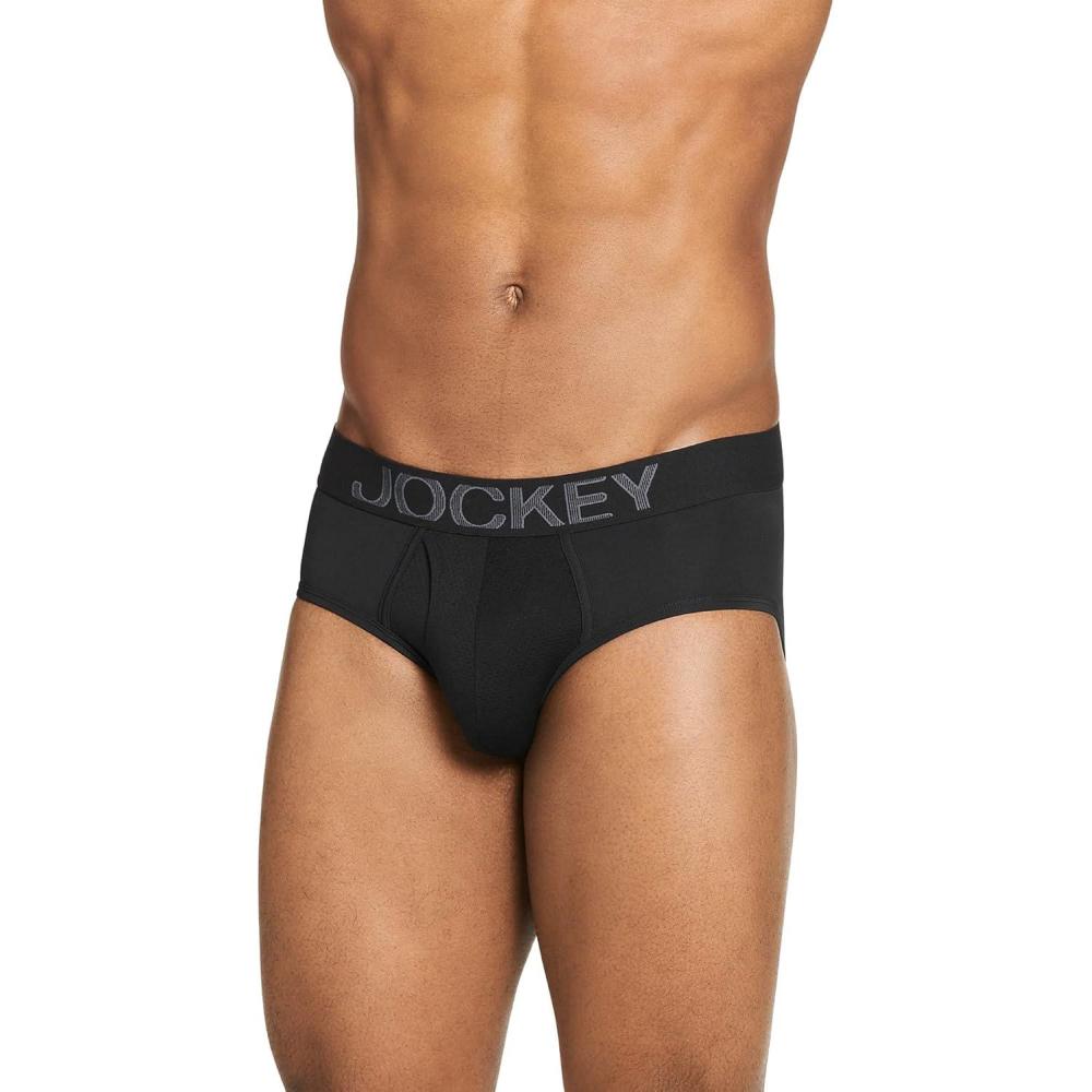 imageJockey Mens Underwear RapidCool BriefBlack