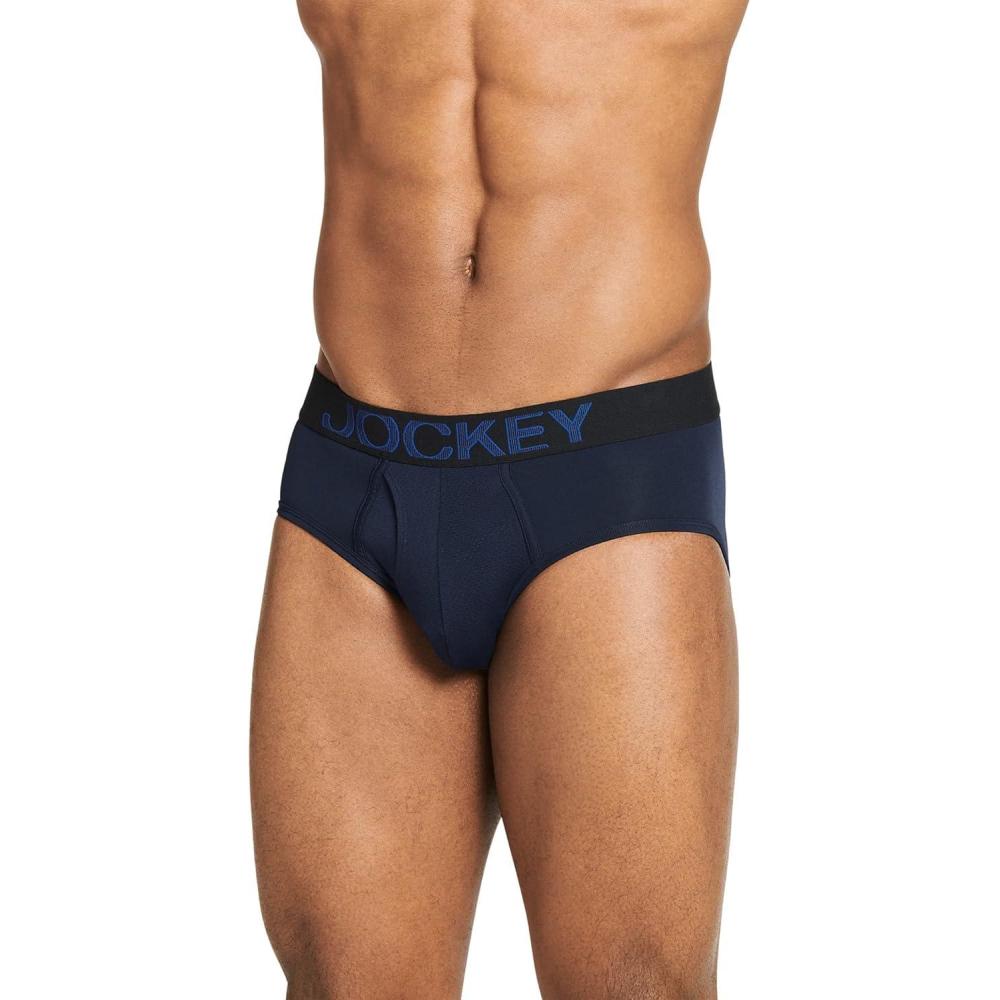 imageJockey Mens Underwear RapidCool BriefTrue Navy