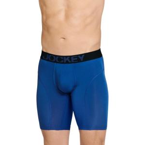Jockey Men’s Underwear RapidCool 10″ Midway Brief(Vibrant Blue)