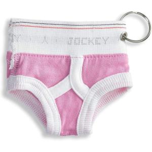 Jockey Unisex Accessories Mini Brief Key Chain(Light Pink)