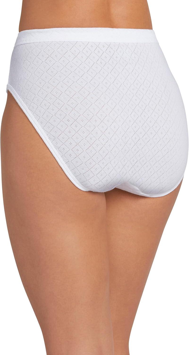 imageJockey Womens Underwear Elance Breathe French Cut 3 PackWhite