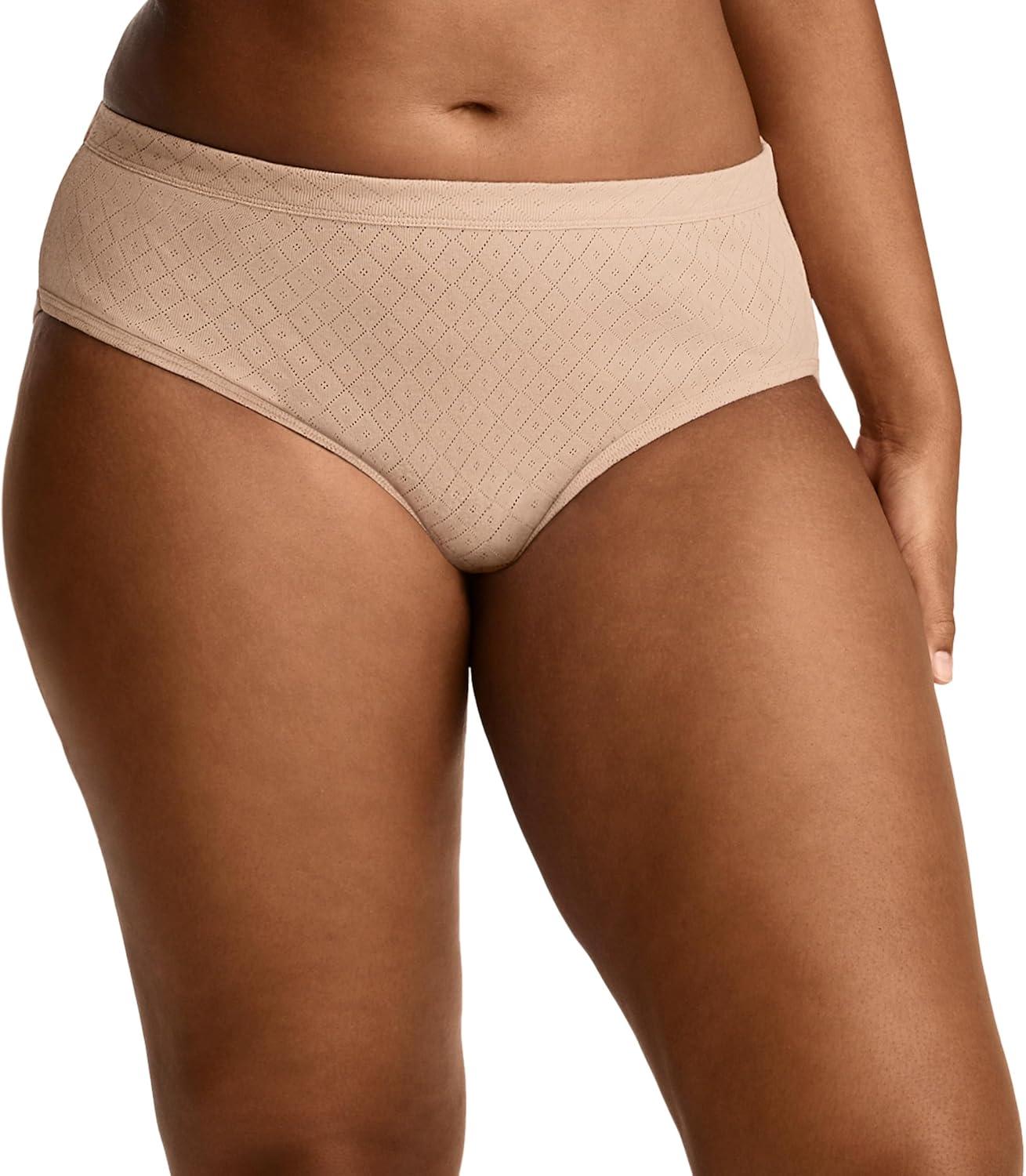 imageJockey Womens Underwear Elance Breathe Hipster 3 PackLight