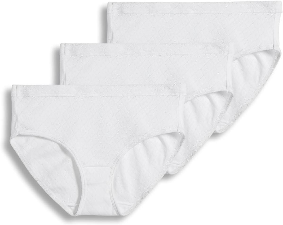 imageJockey Womens Underwear Elance Breathe Hipster 3 PackWhite