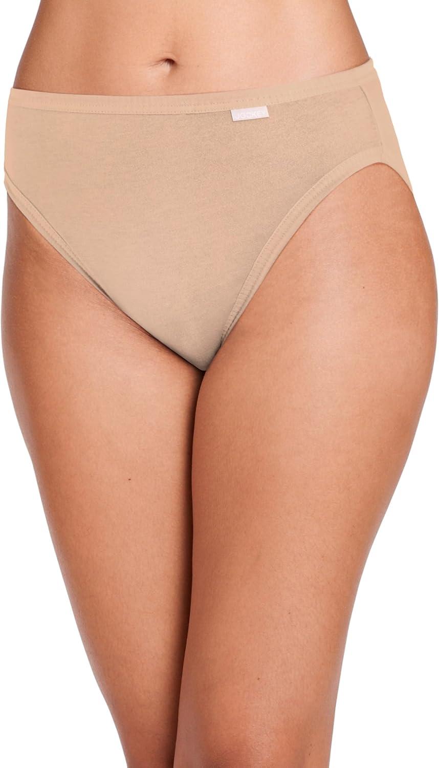 imageJockey Womens Underwear Plus Size Elance French Cut 6 PackLight