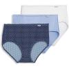imageJockey Womens Underwear Supersoft Brief  3 PackNautical Blue DotPowder BlueWhite