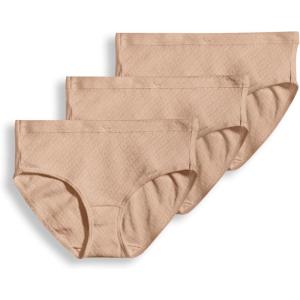 Jockey Women’s Underwear Elance Breathe Hipster – 3 Pack(Light)