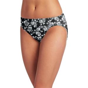Jockey Women’s Underwear No Panty Line Promise Tactel Bikini(Midnight Poppy)
