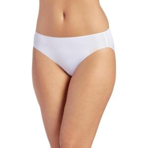Jockey Women’s Underwear No Panty Line Promise Tactel Bikini(White)